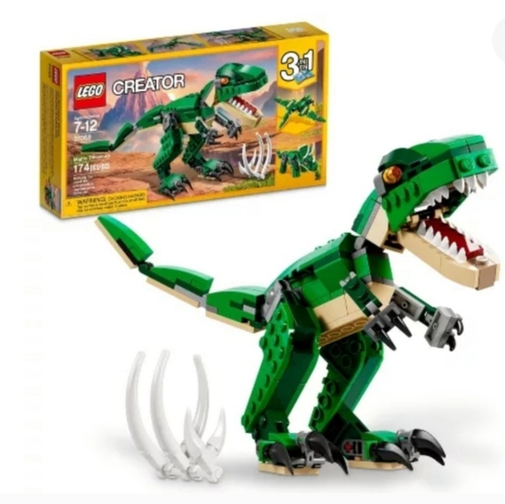 LEGO Creator 3 in 1 Mighty Dinosaur Toy NIB